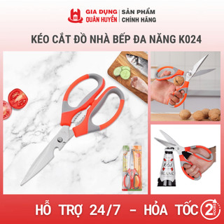 Kéo cắt đồ nhà bếp đa năng K024 ,Kéo cắt thịt gà hàng nhập khẩu cao cấp
