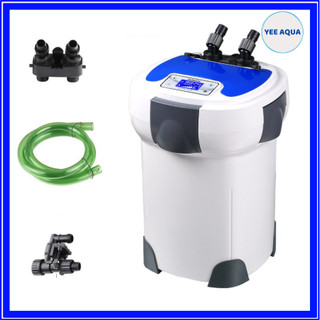 Lọc Thùng SunSun HW 3000 Điều Chỉnh Công Suất 6 Cấp, Max 3000L/h,  Có Lọc Váng, Tích Hợp Đèn UV 9W.