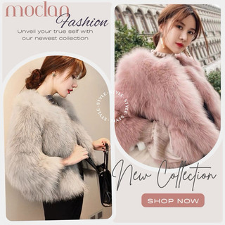 (Moclanclothing)Áo khoác lông ngăn ảnh thật hai ảnh cuối hàng quảng châu