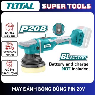 TOTAL Máy đánh bóng dùng pin 20V TAPLI2002 < không kèm Pin Sạc >