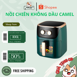 Nồi chiên không dầu dung tích 7 lít, 10 lít, 12 lít CAMEL dung tích lớn chiên nướng đa năng tiện lợi