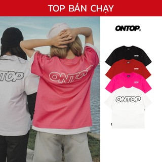 Áo thun local brand nam nữ basic ONTOP nhiều màu form rộng tay lỡ chất cotton Tee Pure | O17-T3 & O-T3
