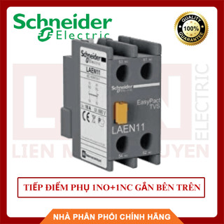 Schneider Tiếp điểm phụ 1NO+1NC cho contactor gắn bên trên LAEN11