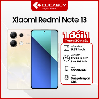Điện thoại Xiaomi Redmi Note 13 6GB/8GB Chính Hãng