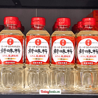 Gia vị mirin hinode nhật bản ướp vị ngọt tự nhiên 400ml