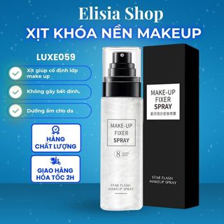  Xịt khóa Makeup Star Flash Make Up Spray 8 Hours Wear Xịt giữ makeup cố định lớp trang điểm lâu trôi - LUXE059 