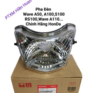  Pha Đèn Wave A100,S100,RS100,WA110  2017-2025  chính hãng Honda 