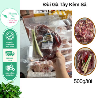 Đùi gà tây kèm sả, lọc xương 1kg/khay ( giao Hà Nội, hoả tốc)