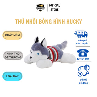 Thú nhồi bông hình hucky ( 40cm thanh lý )