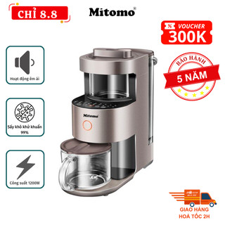 Máy làm sữa hạt mitomo msh-986 max, xay nấu đa năng - bảo hành 5 năm chính hãng