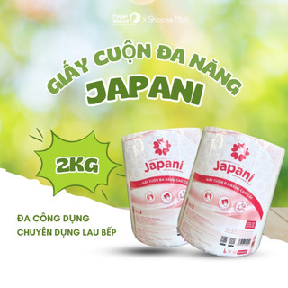 Combo 2 giấy cuộn lau bếp đa năng tiết kiệm japani | thế giới giấy | 100% bột giấy nguyên sinh