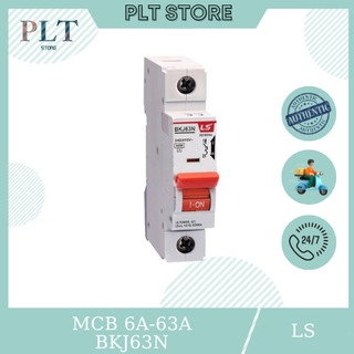 Cầu dao tự động , cb tép, mcb ls bkn 1p 6a -> 63a dòng cắt 6ka