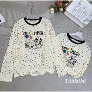 h3/Phông giấy dài tay chấm bi  📌265k