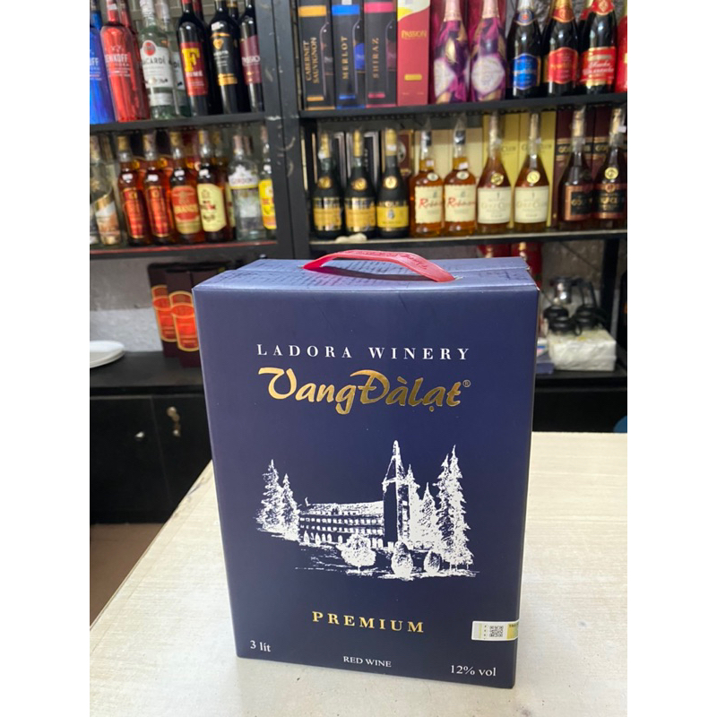 Vang Đà Lạt Đỏ PREMIUM 12% 3 Lít