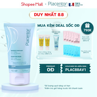 Mặt nạ đất sét xanh Placentor Purifying Mask 150ml