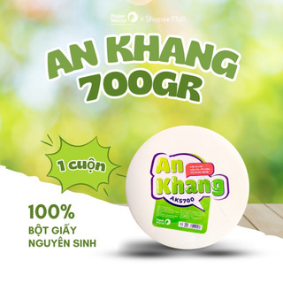 Giấy vệ sinh cuộn lớn cao cấp 700g AN KHANG SOFT ,Thế Giới Giấy
