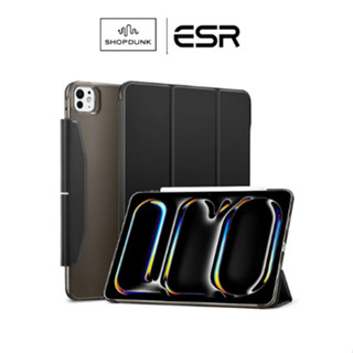 Bao Da Ascend Trifold Case ESR cho iPad Pro 11/13inch M4 2024 - Màu đen