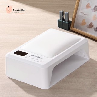 Máy hơ gel T8 60 bóng đèn, công suất 72w - khoang rộng có đệm kê tay