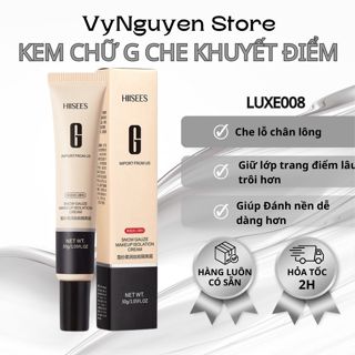 Kem Lót G Che Khuyết Điểm Kiểm Soát Dầu Hiệu Quả - Cho Nền Trang Điểm Lau Phai - LUXE008
