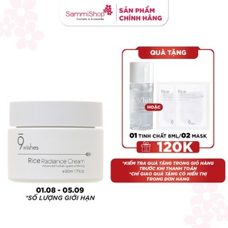 9 Wishes Kem dưỡng Rice Radiance Cream 50ml