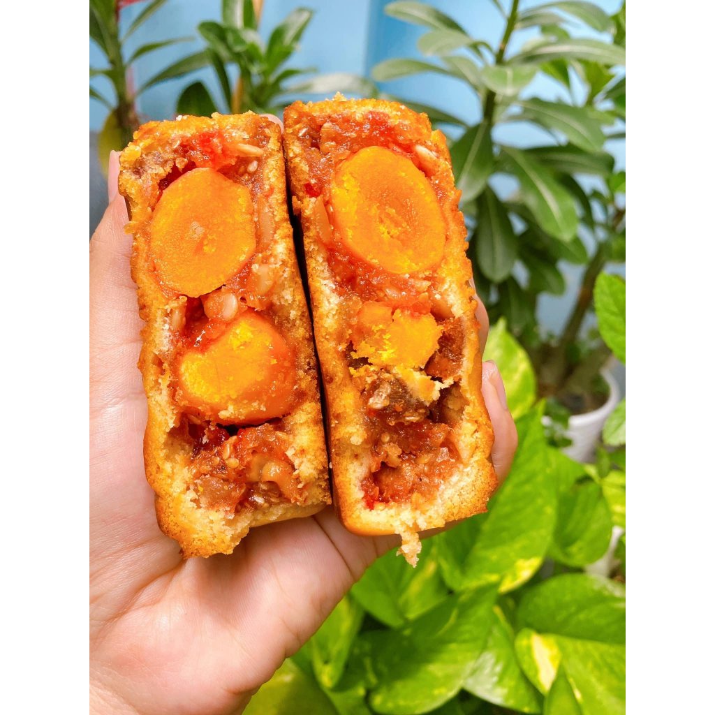 BÁNH TRUNG THU TÂN DÂN LỢI 180GR-200GR 2 TRỨNG NHIỀU VỊ GÀ QUAY/XÁ XÍU/ĐẬU XANH/KHOAI MÔN/MÈ ĐEN SIÊU NGON