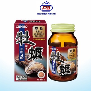Viên Uống Hàu Tươi, Tăng Cường Sinh Lý Nam, Bổ Gan, Giải Độc Gan Orihiro Nhật Bản 120 Viên