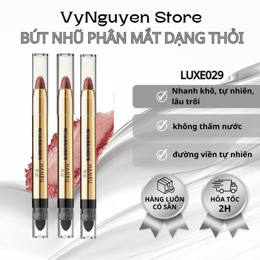 Phấn Mắt Dạng Thỏi Đa Dạng Màu LUXE Thiết Kế Tiện Lợi - Tạo Phong Cách Trang Điểm Độc Đáo - LUXE029