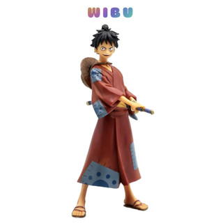 Mô hình One Piece Luffy ở wano quốc  cao 17cm , figure one piece monkey d.luffy