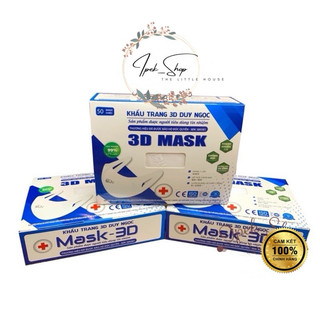 Khẩu trang y tế DUY NGỌC 3D Mask cho người lớn hộp 50 chiếc - Ipek_Shop