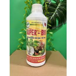 Dung dịch trông rau thủy canh, thủy sinh super bio chai 1 lit