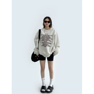 Áo sweater nỉ cao cấp