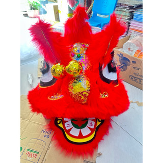 Đầu lân Sư tử cỡ lớn 38 50cm dùng biểu diễn trung thu
