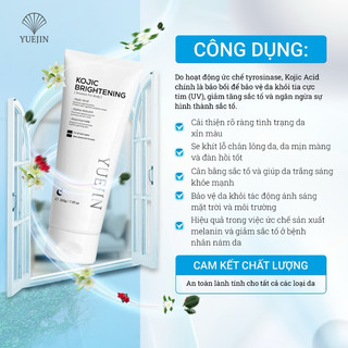 Kem Ủ Trắng Da Toàn Thân Yuejin Kojic Brightening hạn 2026