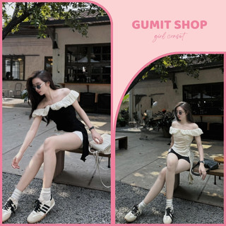 Áo trễ vai dây chất thun cotton thoáng mát co dãn tốt, siêu hot mùa thu 2024