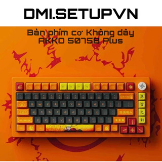 Bàn phím cơ Không dây AKKO 5075B Plus Dragon Ball Super Goku / Naruto