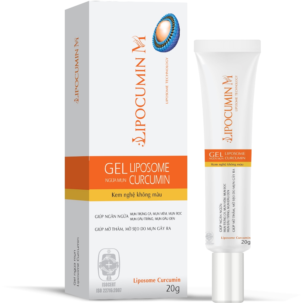 Kem chấm mụn, mờ thâm sẹo - LIPOCUMIN M. Hiệu quả sau 3-5 ngày