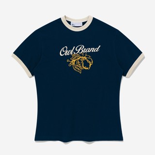 Áo thun nữ Owlbrand Lemon Ringer / Navy