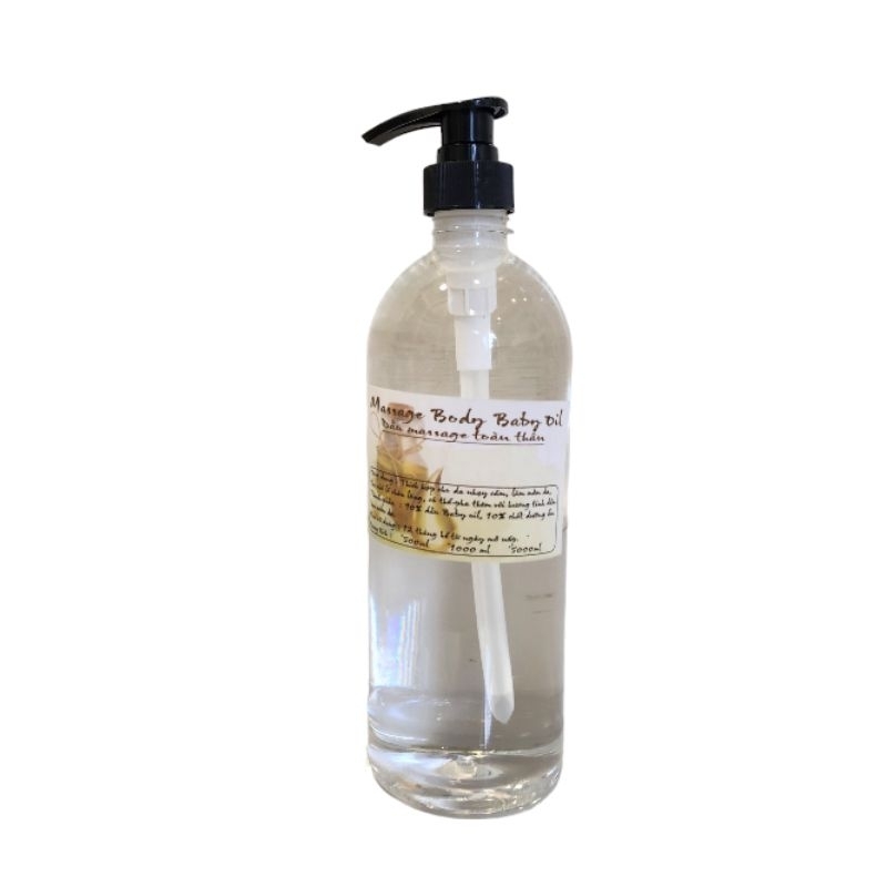 Dầu TRẮNG Massage BODY Không Mùi, Dịu Nhẹ, An Toàn cho Da