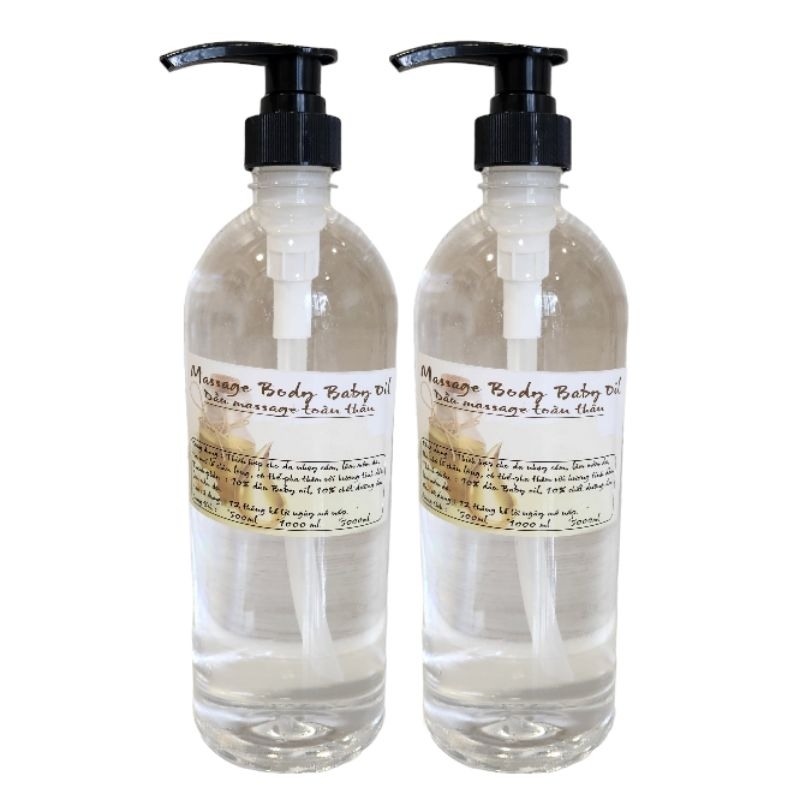 Dầu TRẮNG Massage BODY Không Mùi, Dịu Nhẹ, An Toàn cho Da