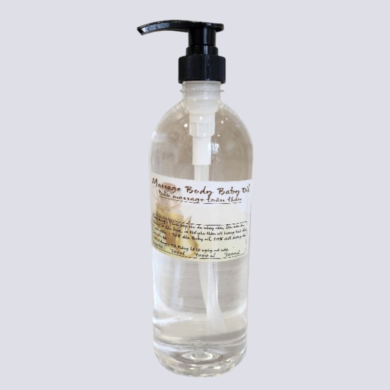 Dầu TRẮNG Massage BODY Không Mùi, Dịu Nhẹ, An Toàn cho Da