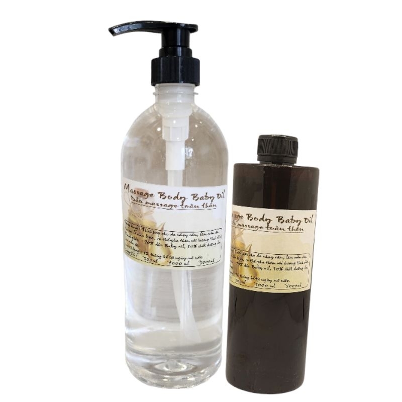 Dầu TRẮNG Massage BODY Không Mùi, Dịu Nhẹ, An Toàn cho Da