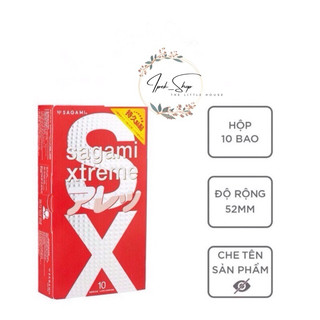 Bao cao su sagami xtreme feel long - hộp 10 pcs - ipek_shop