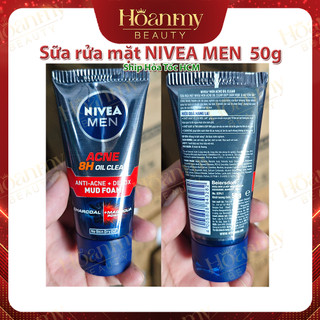 Sữa rửa mặt nivea men ngừa mụn 50g
