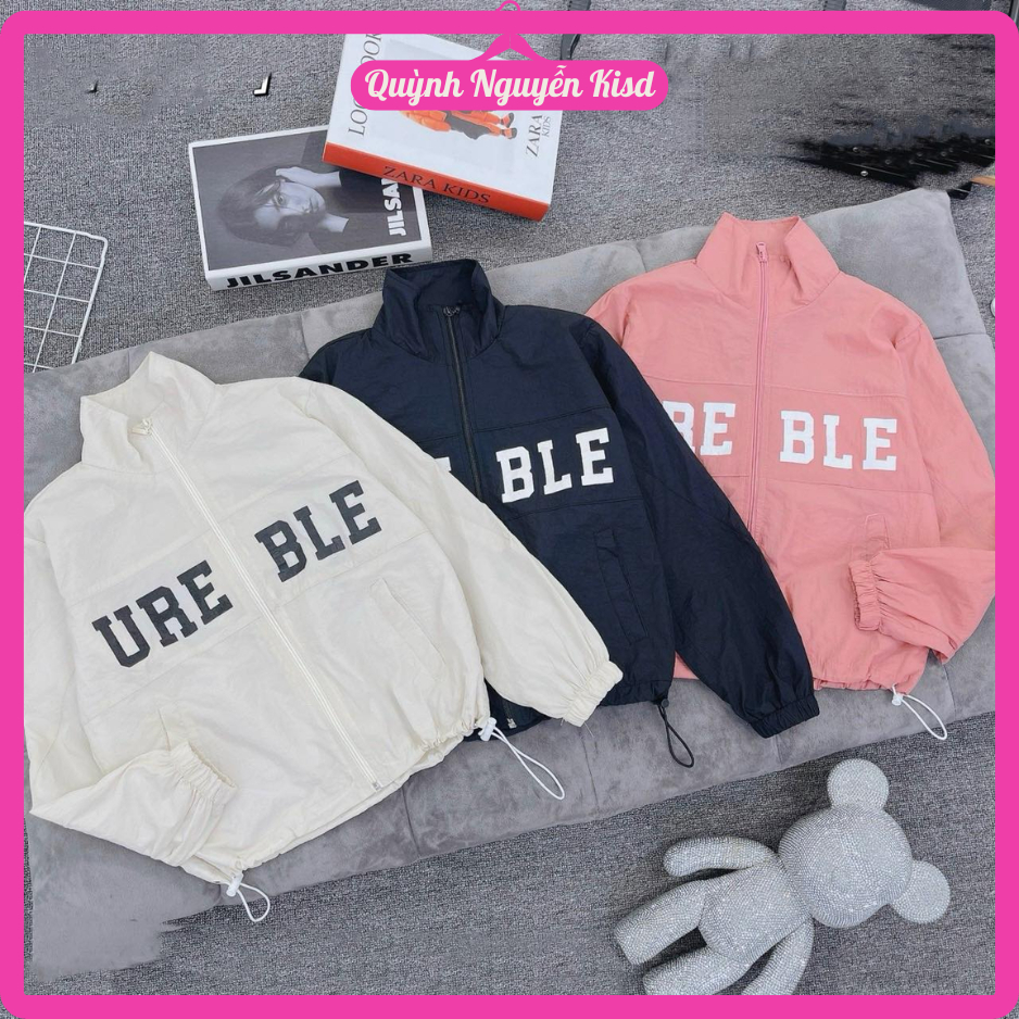 [19kg-48kg] Quần áo trẻ em bé gái ÁO GIÓ, Có size cho bé từ 19kg đến 48kg. Hàng may kỹ, Chất lượng, 