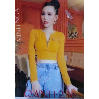 áo croptop thiết kế xinh xắn s cotton thái