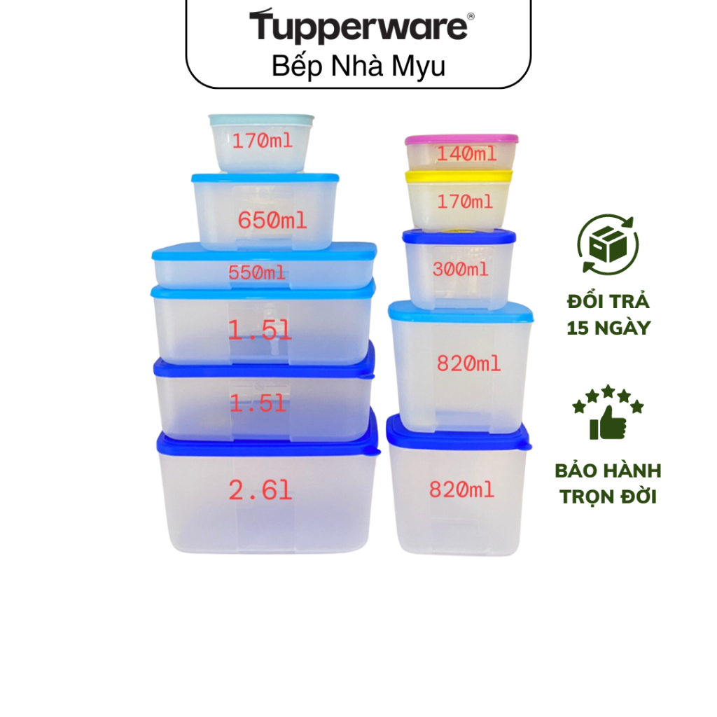 Hộp Đông Lẻ Tách Set Tupperware (01 Hộp)