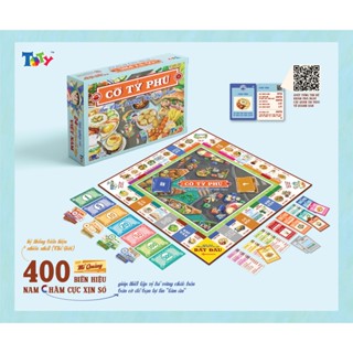 Cờ Tỉ Phú Cao Cấp Ẩm Thực Đường Phố Việt Nam - Toty - Bản Nam Châm To Đẹp  - TB03