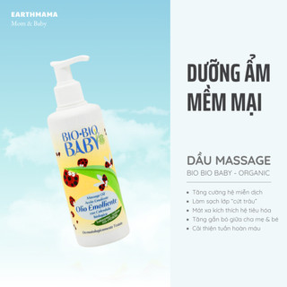 [EARTHMAMA] Dầu Massage Bé Organic BIO-BIO BABY 250ML