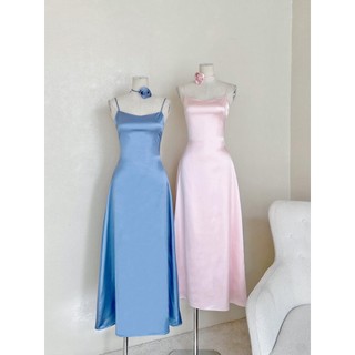 Đầm bigsize hai dây dáng dài thướt tha duyên dáng ( Thời trang Vicky G - Anitagreen ) HN0824