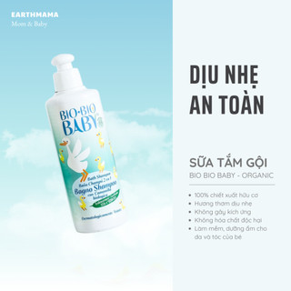 [EARTHMAMA] Sữa Tắm Gội 2 trong 1 Organic BIO-BIO BABY 250ML